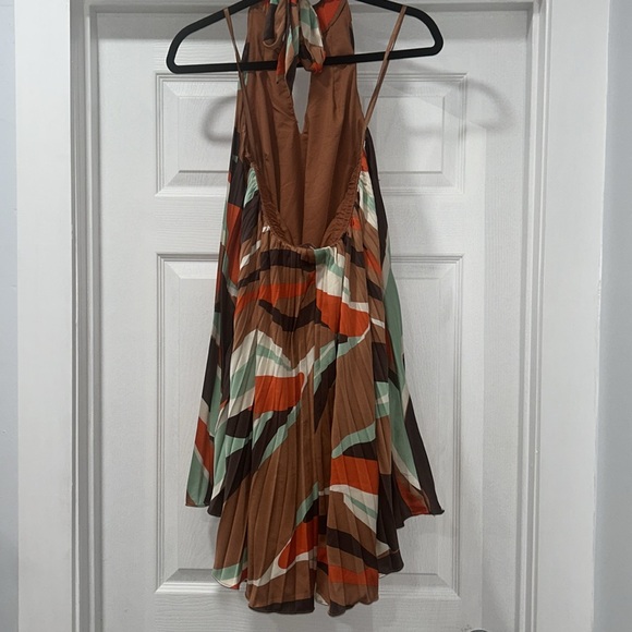 Hutch Colorful Halter Dress - Picture 9 of 13